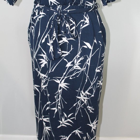 Banana Republic Tropical Print Wrap Dress - Picture 3 of 8